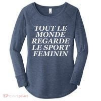 Tout Le Monde Regarde Le Sport Feminin Women's Perfect Tri Tunic Long Sleeve Shirt thumb 0