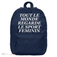 Tout Le Monde Regarde Le Sport Feminin 16 in Basic Backpack thumb 0