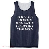 Tout Le Monde Regarde Le Sport Feminin Mesh Reversible Basketball Jersey Tank thumb 0