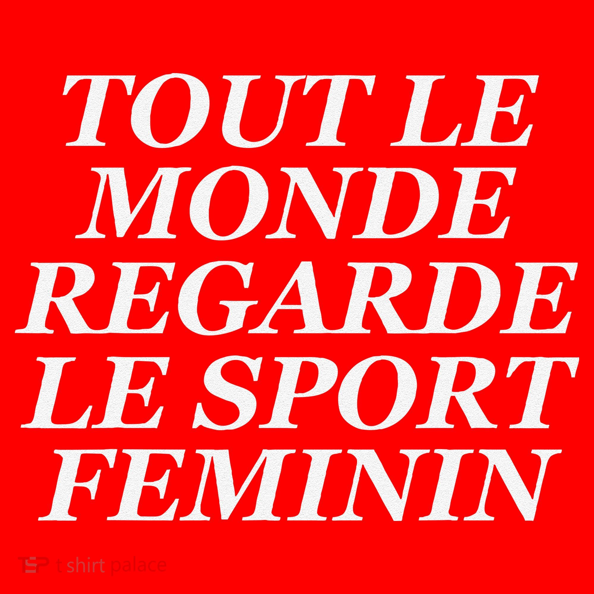 Tout Le Monde Regarde Le Sport Feminin Santa Hat