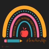 Teacher Life Motivate Rainbow Women's Sweatshirt thumb 2
