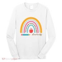 Teacher Life Motivate Rainbow Long Sleeve Shirt thumb 0