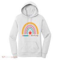 Teacher Life Motivate Rainbow Women's Hoodie thumb 0