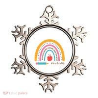 Teacher Life Motivate Rainbow Ornament thumb 0