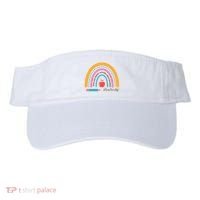 Teacher Life Motivate Rainbow Visor thumb 0