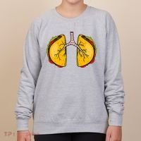 Taco Lungs Mexican Nurse Cinco De Mayo Nursing Fiesta Women's Sweatshirt thumb 0