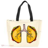 Taco Lungs Mexican Nurse Cinco De Mayo Nursing Fiesta Tote Bag thumb 0