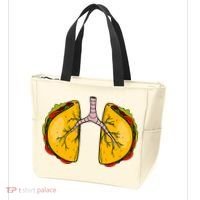 Taco Lungs Mexican Nurse Cinco De Mayo Nursing Fiesta Tote Bag thumb 3