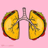 Taco Lungs Mexican Nurse Cinco De Mayo Nursing Fiesta Coaster thumb 2