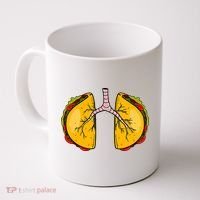 Taco Lungs Mexican Nurse Cinco De Mayo Nursing Fiesta Coffee Mug thumb 0