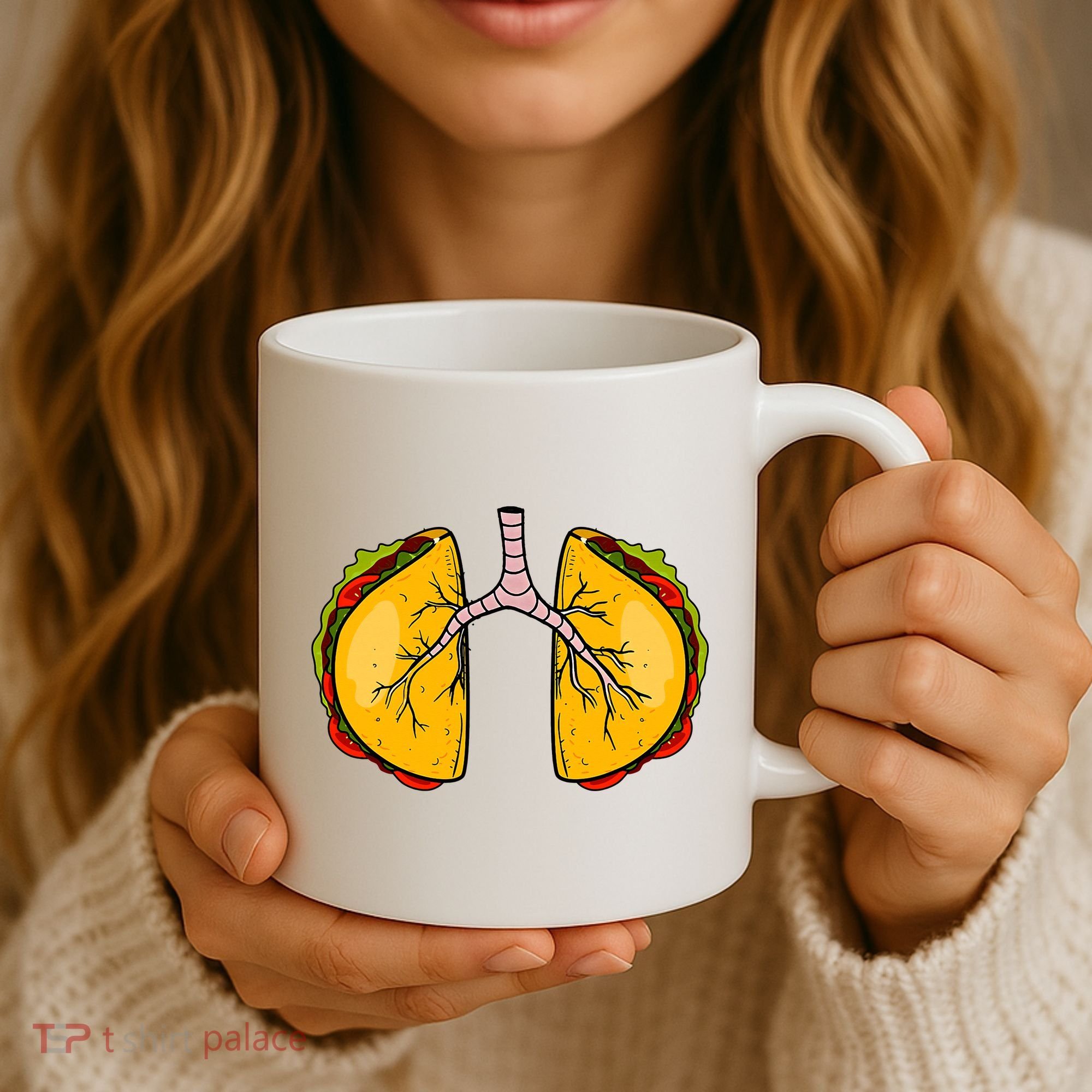 Taco Lungs Mexican Nurse Cinco De Mayo Nursing Fiesta Coffee Mug