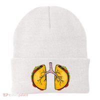 Taco Lungs Mexican Nurse Cinco De Mayo Nursing Fiesta Beanie thumb 0