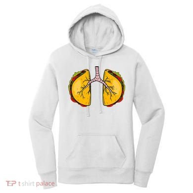 Taco Lungs Mexican Nurse Cinco De Mayo Nursing Fiesta Women's Hoodie