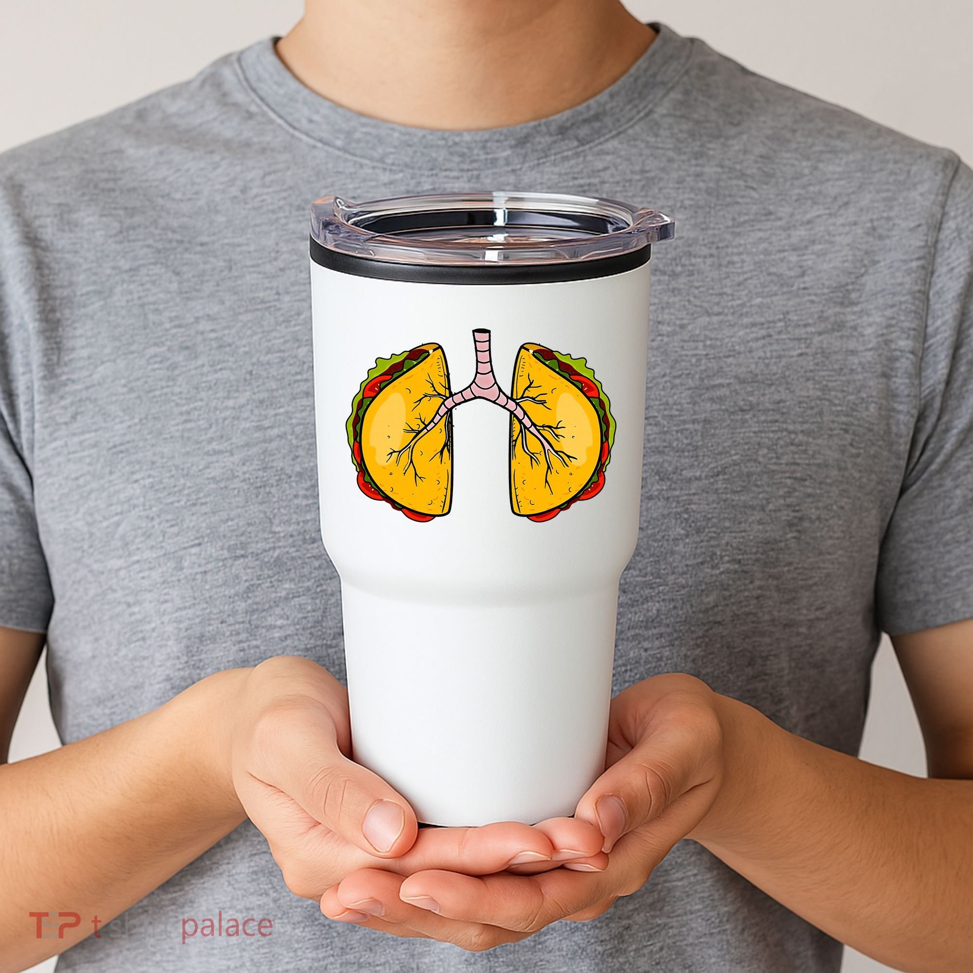 Taco Lungs Mexican Nurse Cinco De Mayo Nursing Fiesta Tumbler
