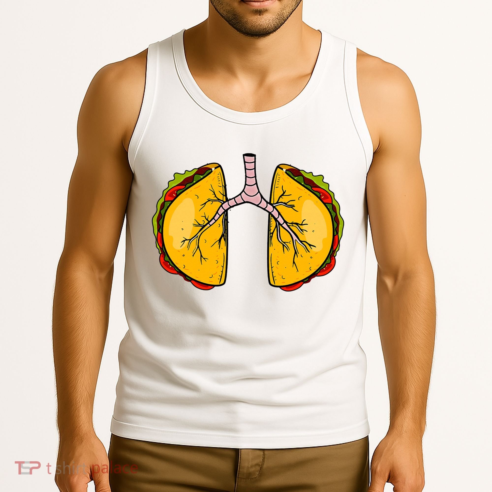 Taco Lungs Mexican Nurse Cinco De Mayo Nursing Fiesta Tank Top