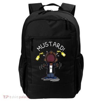 Trendy Lamar Mustard Funny Backpack