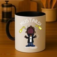 Trendy Lamar Mustard Funny Coffee Mug thumb 4