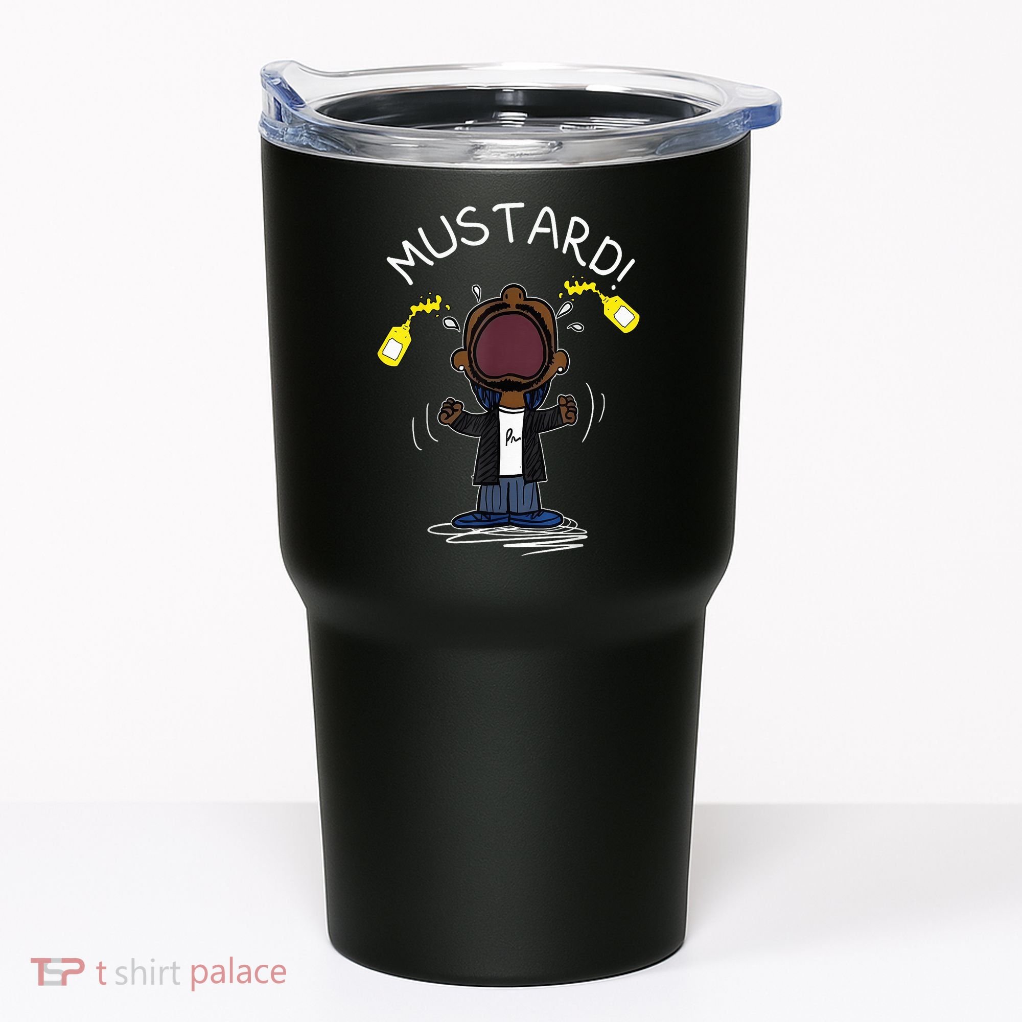 Trendy Lamar Mustard Funny Tumbler