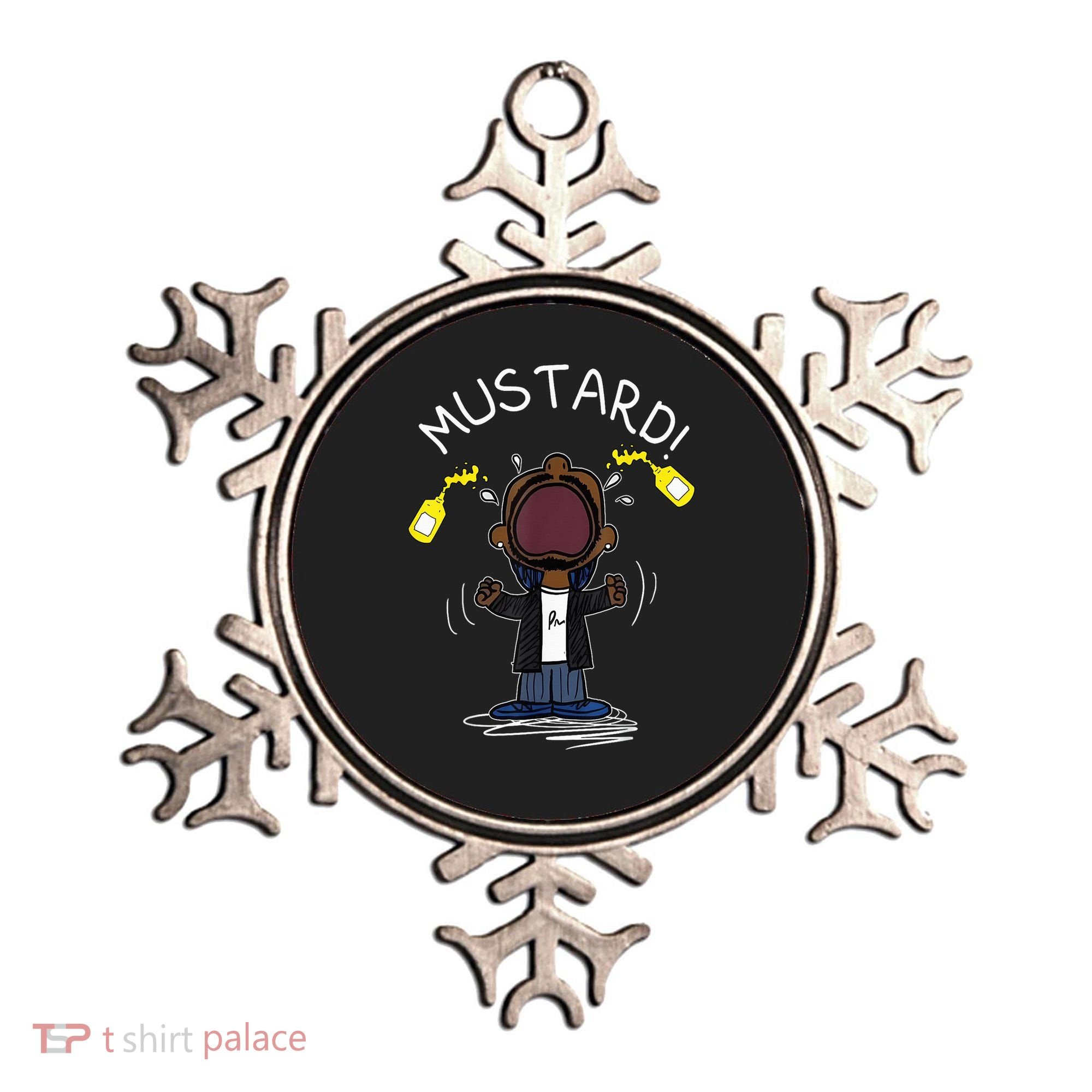 Trendy Lamar Mustard Funny Ornament