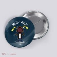 Trendy Lamar Mustard Funny Button thumb 0