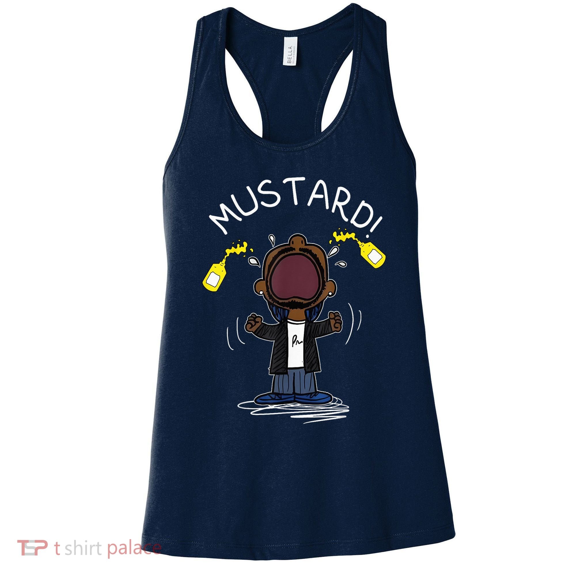 Trendy Lamar Mustard Funny Women's Tank Top