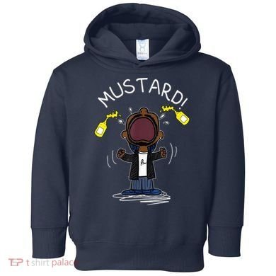 Trendy Lamar Mustard Funny Toddler Hoodie