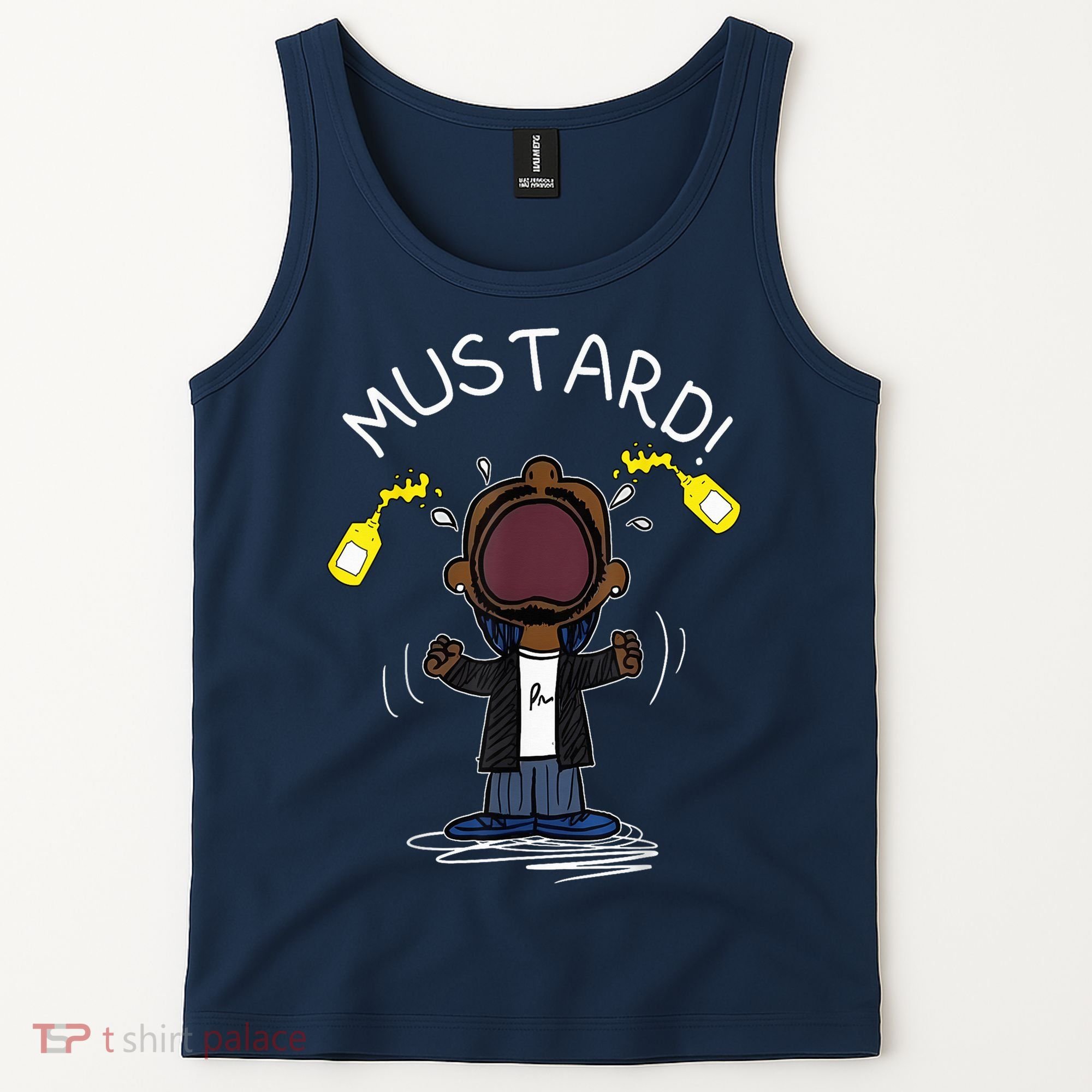 Trendy Lamar Mustard Funny Tank Top