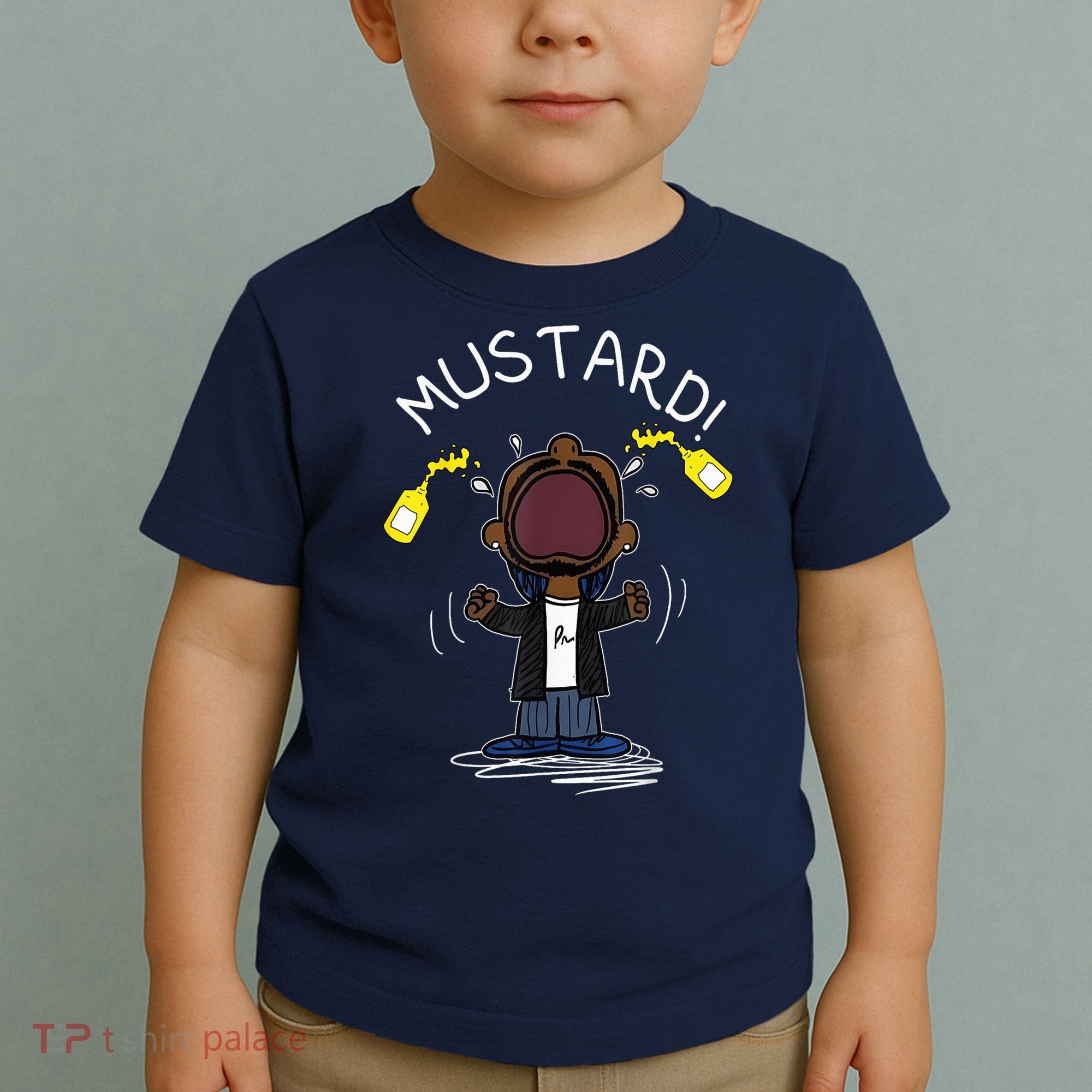 Trendy Lamar Mustard Funny Toddler T-Shirt