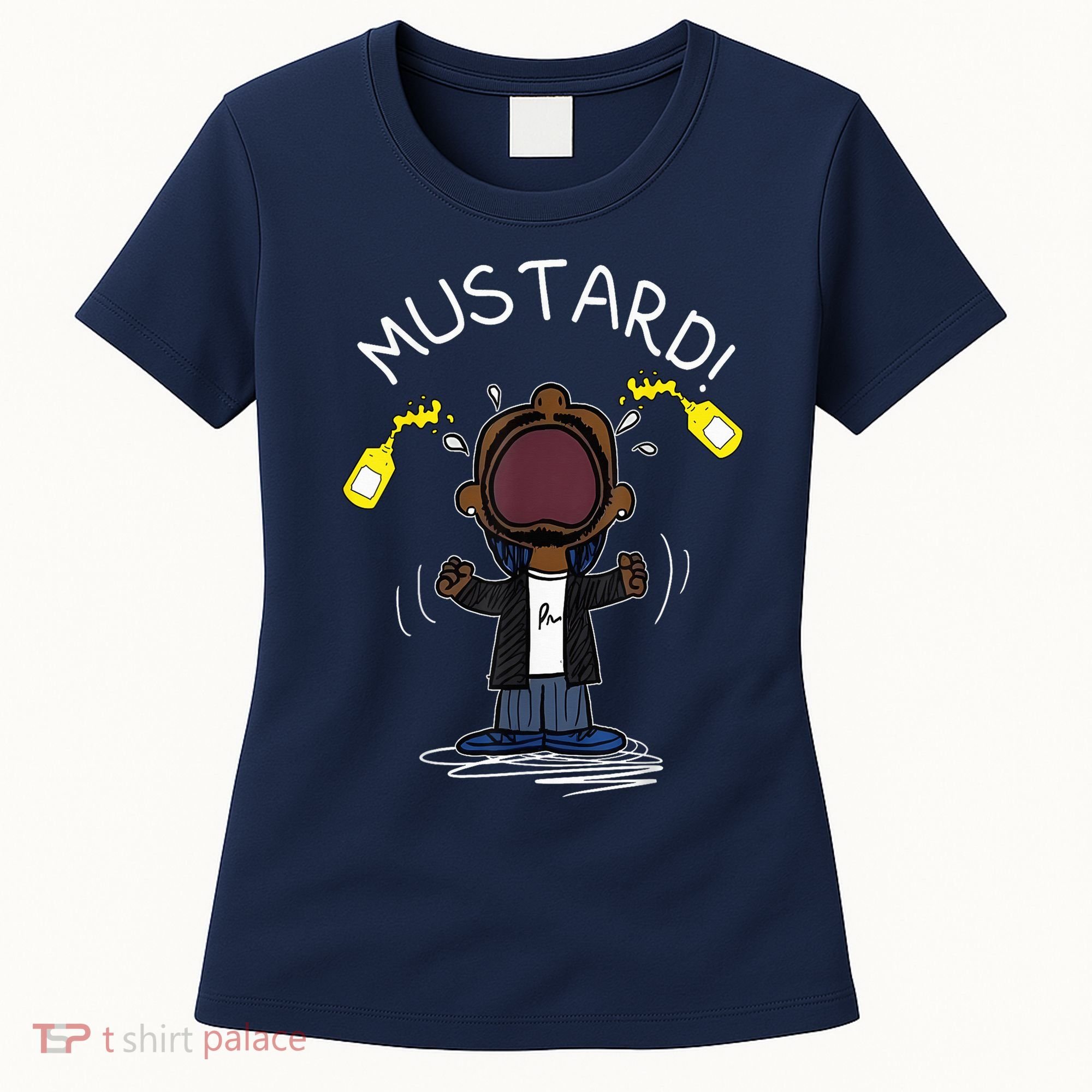 Trendy Lamar Mustard Funny Women's T-Shirt
