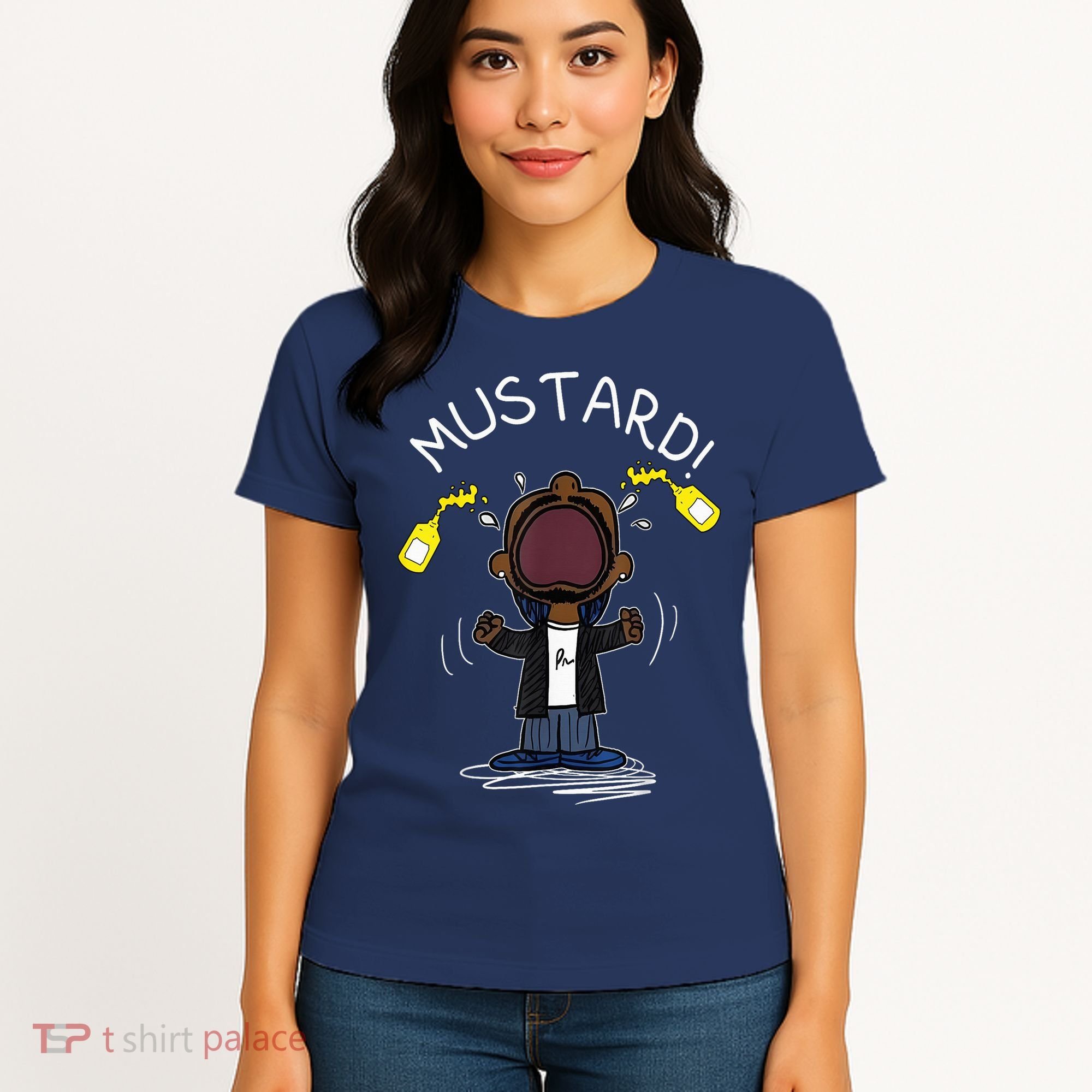 Trendy Lamar Mustard Funny Women's T-Shirt