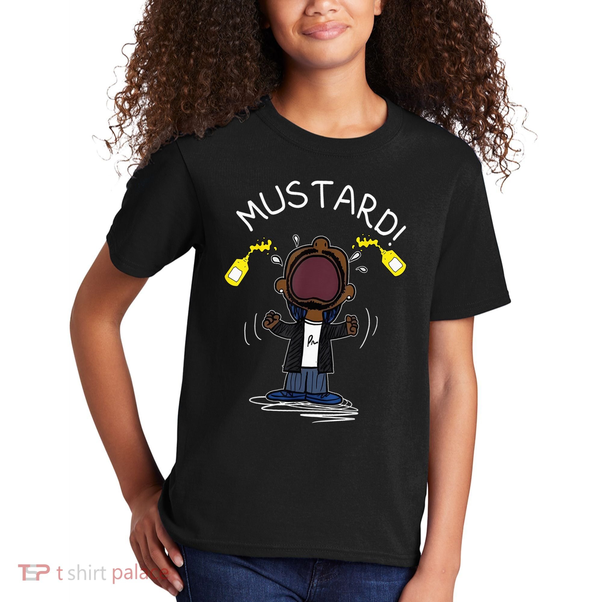 Trendy Lamar Mustard Funny Kids T-Shirt