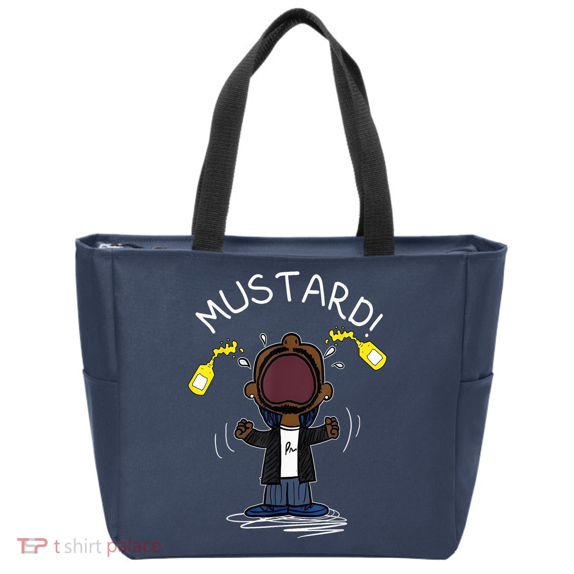 Trendy Lamar Mustard Funny Tote Bag