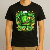 The Leprechauns Made Me Do It T-Shirt thumb 3