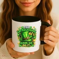 The Leprechauns Made Me Do It Coffee Mug thumb 3