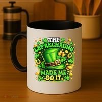 The Leprechauns Made Me Do It Coffee Mug thumb 4