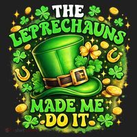 The Leprechauns Made Me Do It Tumbler thumb 3