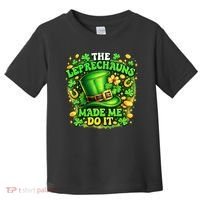 The Leprechauns Made Me Do It Toddler T-Shirt thumb 0