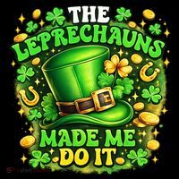 The Leprechauns Made Me Do It Toddler T-Shirt thumb 4