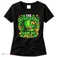 The Leprechauns Made Me Do It Women's T-Shirt thumb 0