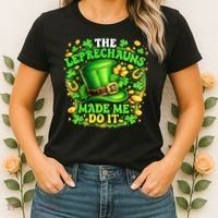 The Leprechauns Made Me Do It Women's T-Shirt thumb 2