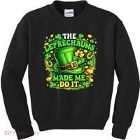 The Leprechauns Made Me Do It Kids Sweatshirt thumb 0