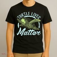 Turtle Lives Matter Save The Sea Turtles T-Shirt thumb 3
