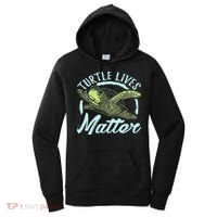 Turtle Lives Matter Save The Sea Turtles Women's Hoodie thumb 0