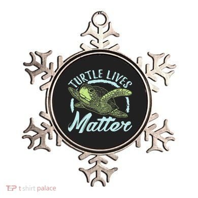 Turtle Lives Matter Save The Sea Turtles Ornament