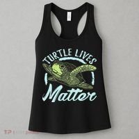 Turtle Lives Matter Save The Sea Turtles Women's Tank Top thumb 3