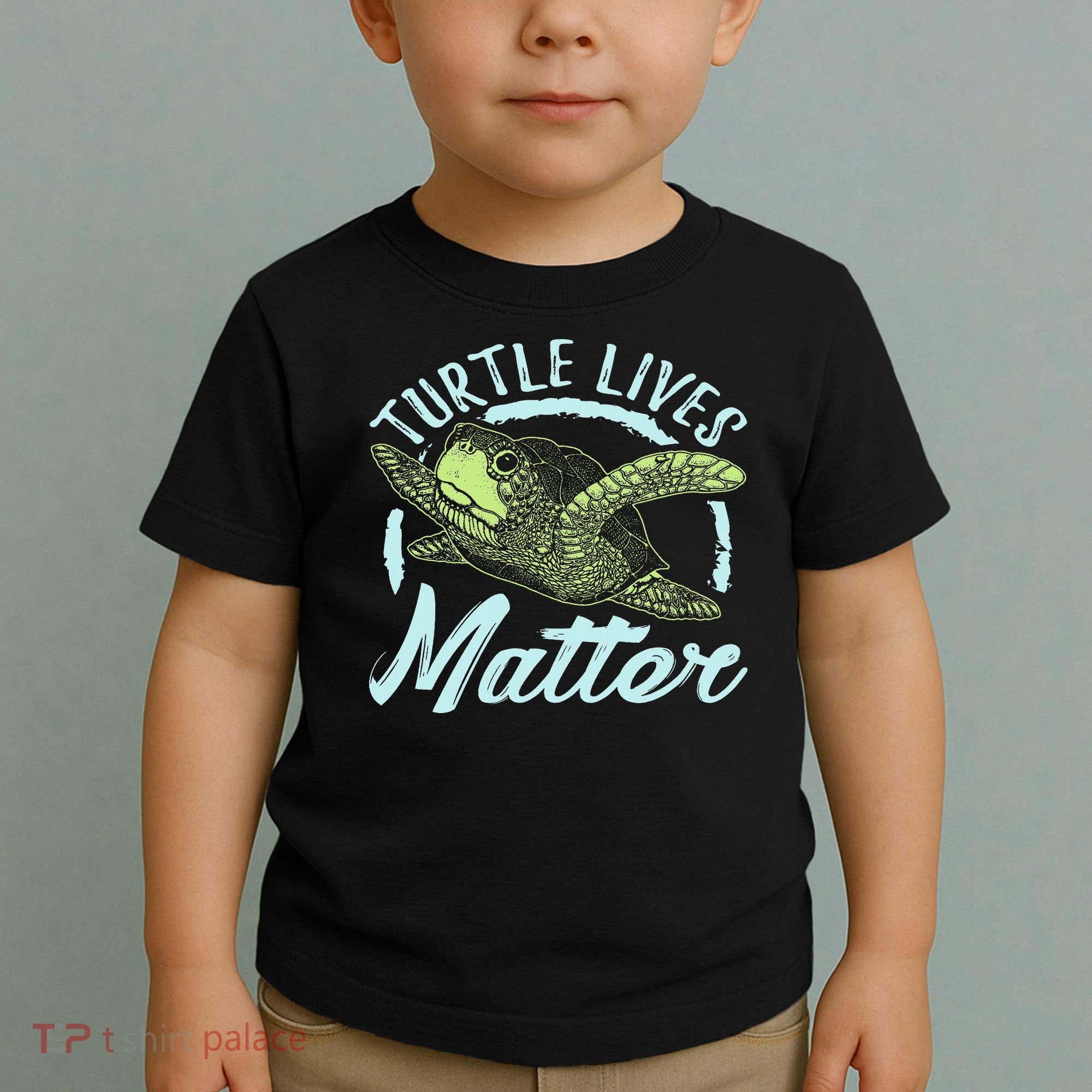Turtle Lives Matter Save The Sea Turtles Toddler T-Shirt