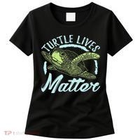Turtle Lives Matter Save The Sea Turtles Women's T-Shirt thumb 0