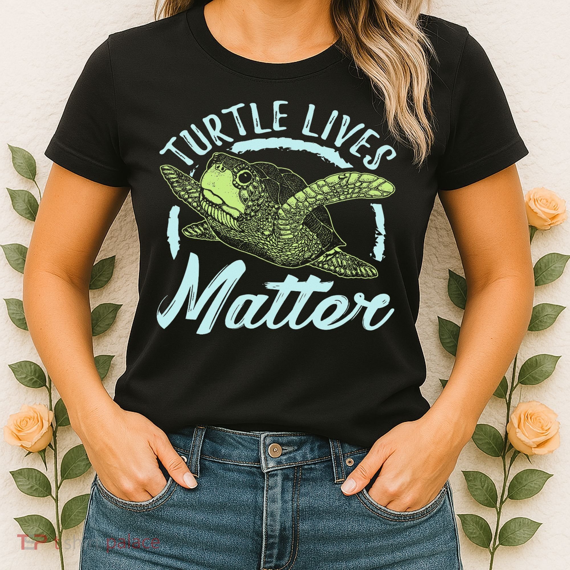 Turtle Lives Matter Save The Sea Turtles Women's T-Shirt