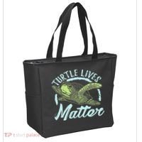 Turtle Lives Matter Save The Sea Turtles Tote Bag thumb 2