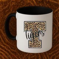 Tigers Leopard Mascot Coffee Mug thumb 2